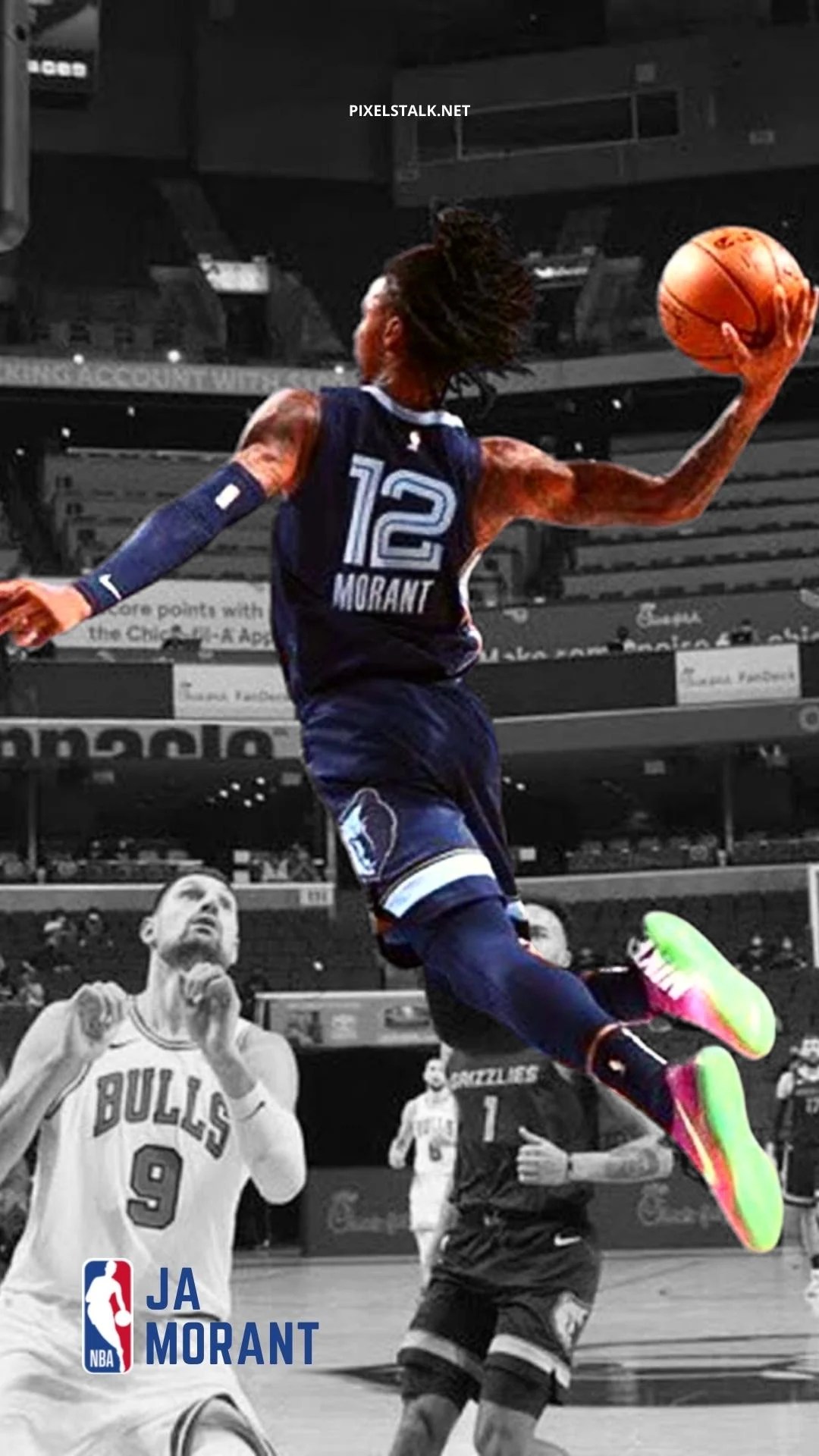 Ja Morant Dunk Wallpapers Wallpaper Cave
