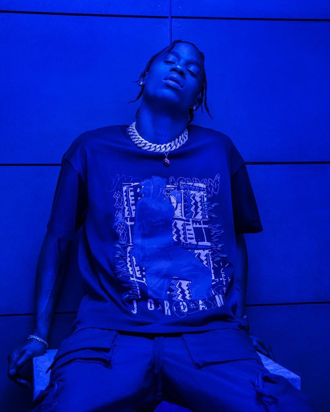 Blue Aesthetic Rapper Wallpapers Wallpaper Cave
