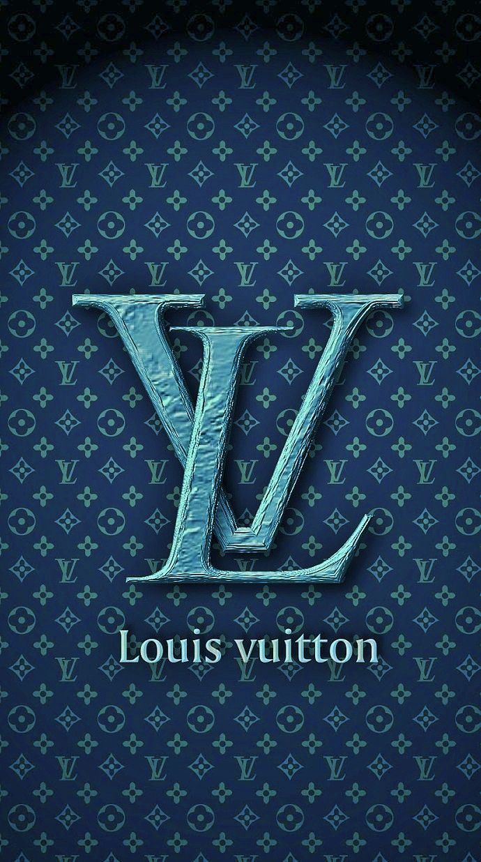 Blue Louis Vuitton Aesthetic Wallpapers Wallpaper Cave