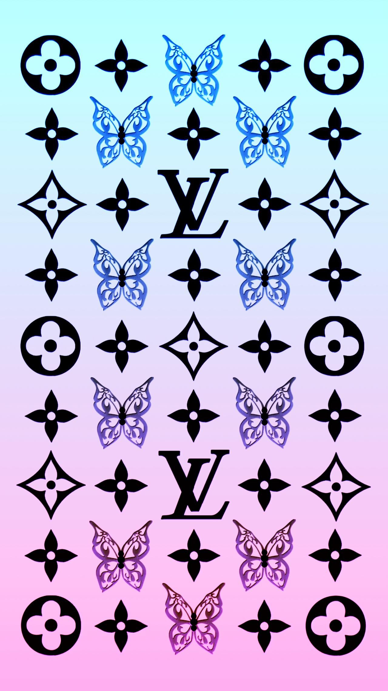 Blue Louis Vuitton Aesthetic Wallpapers Wallpaper Cave