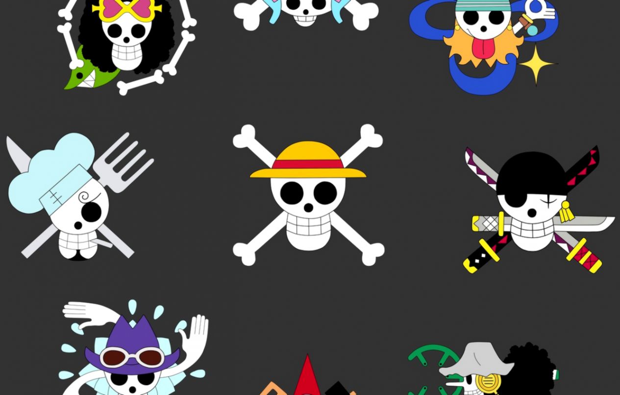 One Piece Jolly Roger Wallpapers Wallpaper Cave