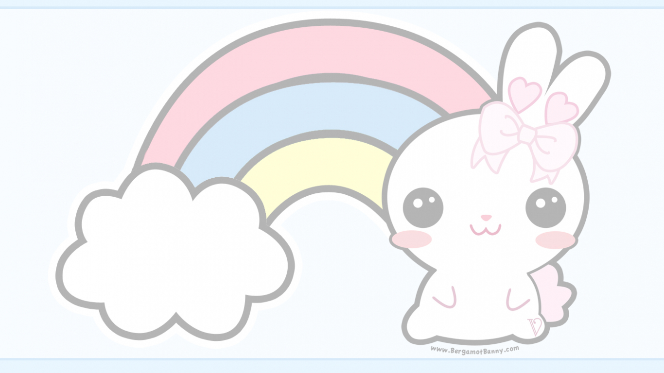 Rainbow Bunny Wallpapers Wallpaper Cave