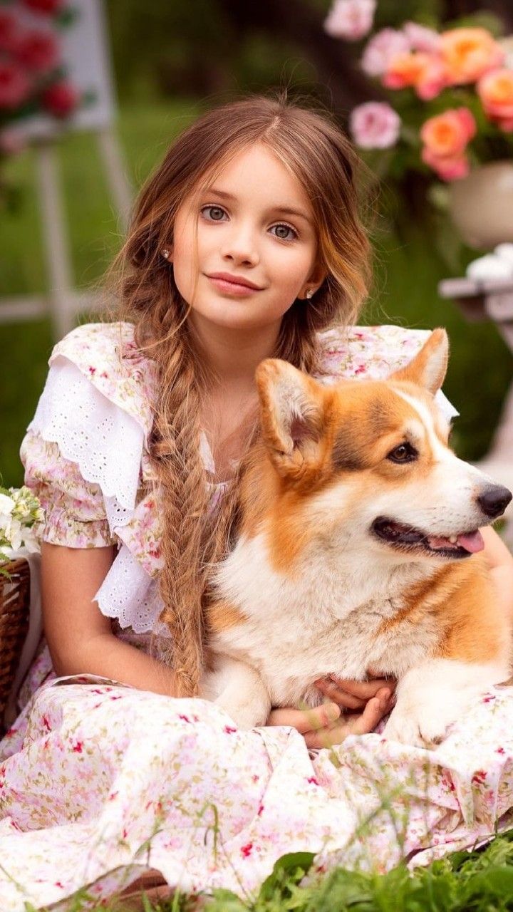 Puppy Dog And Girl Wallpapers Wallpaper Cave