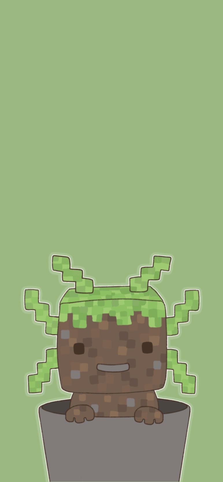 Axolotl Cute Minecraft Wallpapers Wallpaper Cave