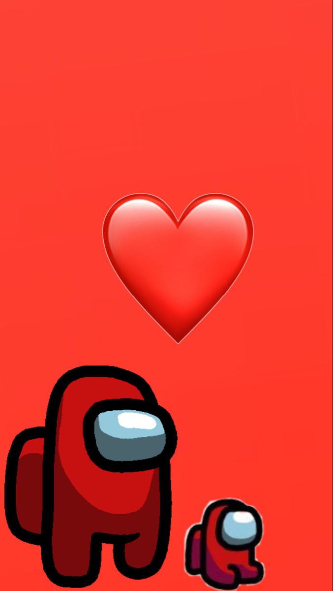 Among Us Red Black Background