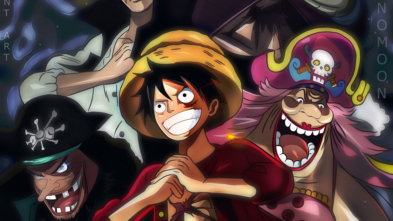 One Piece 1366x768 Wallpapers Wallpaper Cave