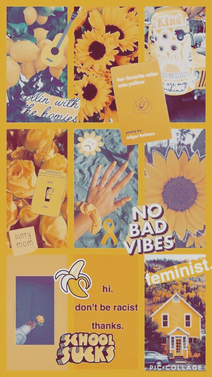 Preppy Yellow Wallpapers Wallpaper Cave