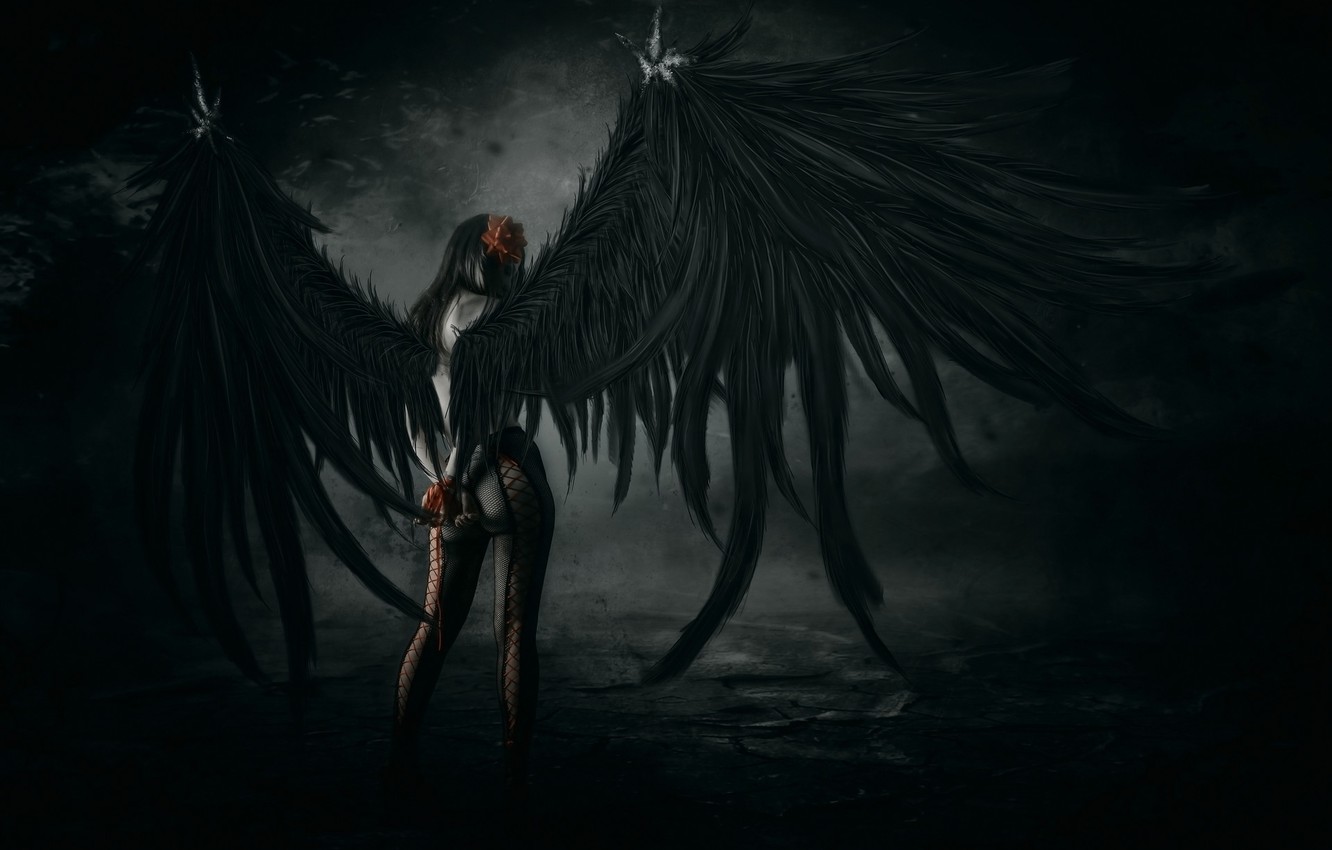 Fallen Angel Girl Wallpapers Wallpaper Cave