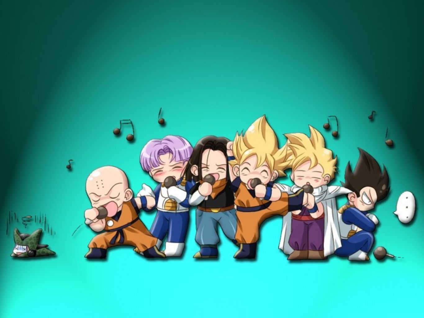 Dragon Ball Chibi Wallpapers Wallpaper Cave