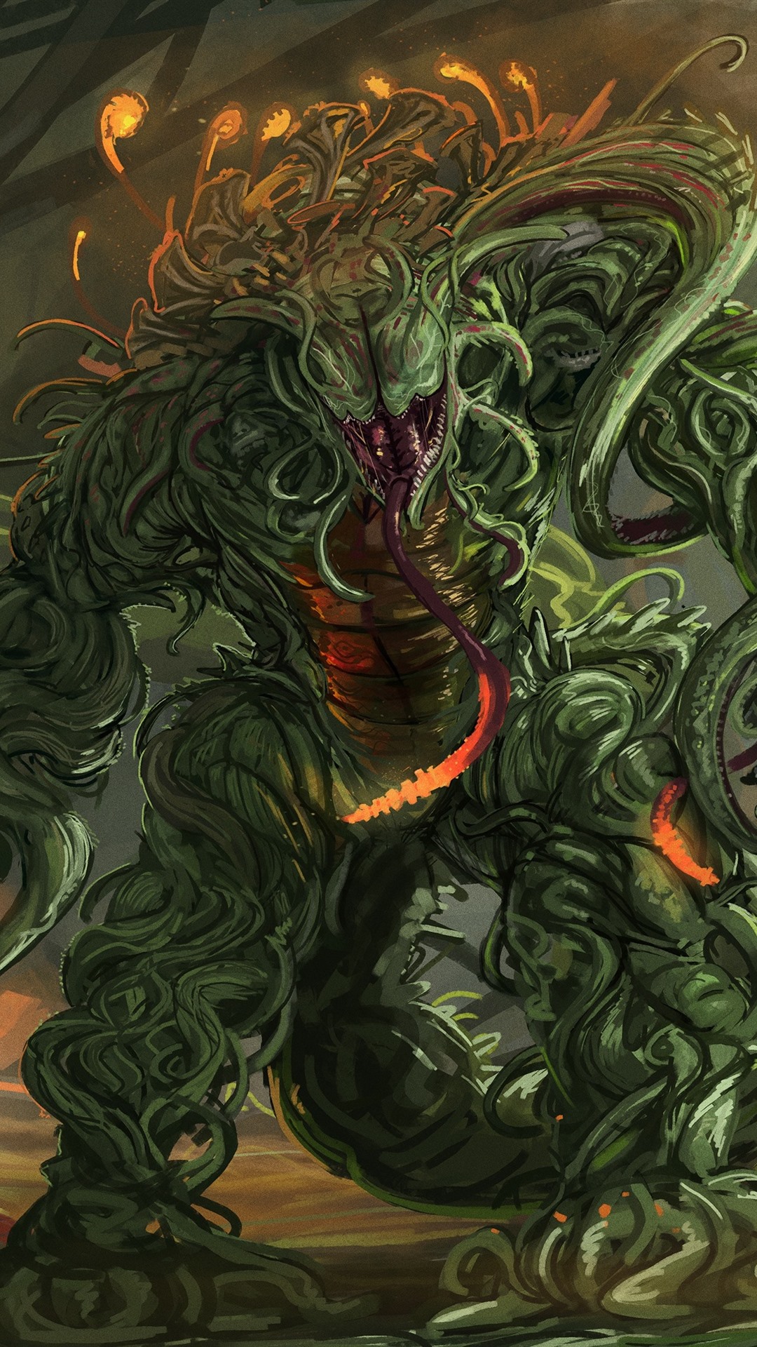 Monster Art Wallpapers Wallpaper Cave