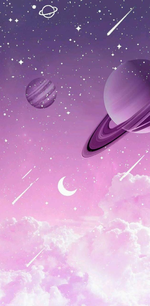 Pink And Purple Galaxy Wallpapers Wallpaper Cave