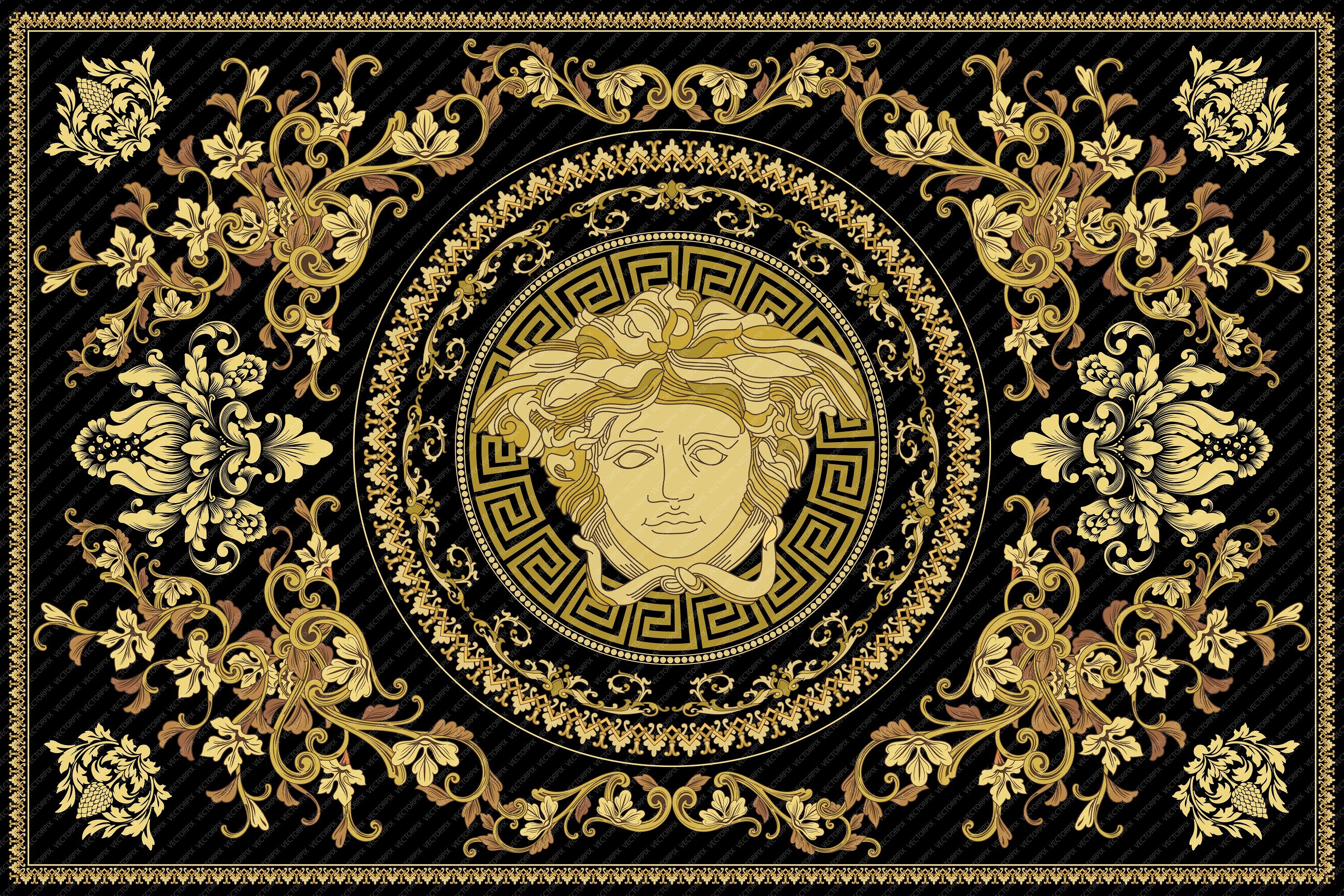Versace Medusa Wallpapers Wallpaper Cave
