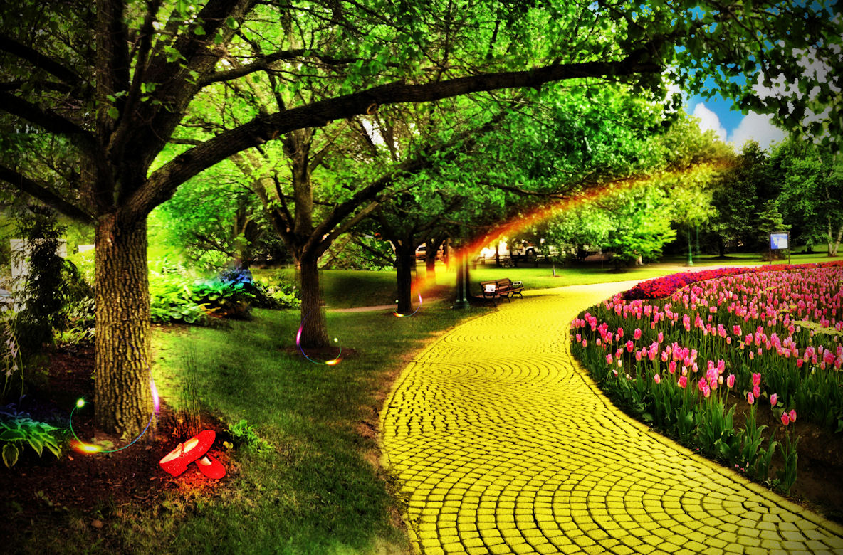 Yellow Brick Road Wallpapers Wallpaper Cave