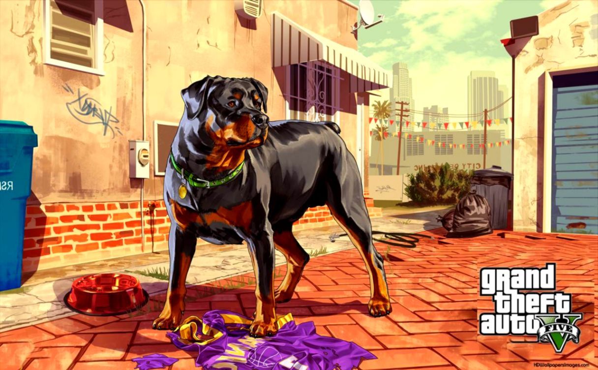Gta 5 Dog Wallpaper