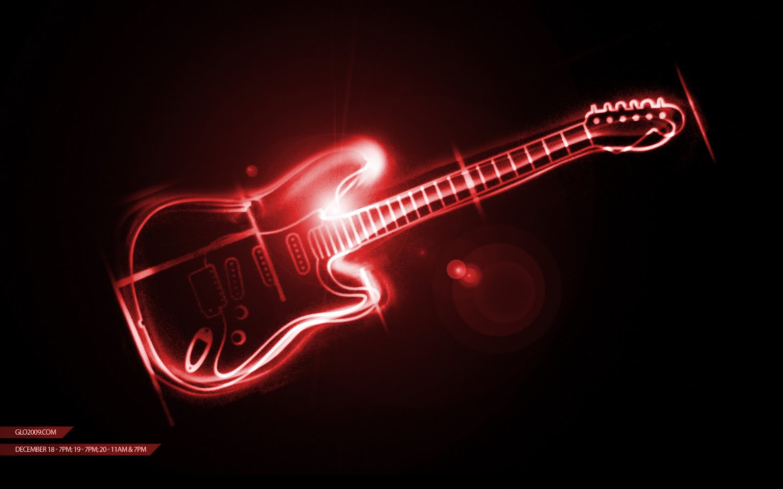 Red Guitar Wallpapers Wallpaper Cave