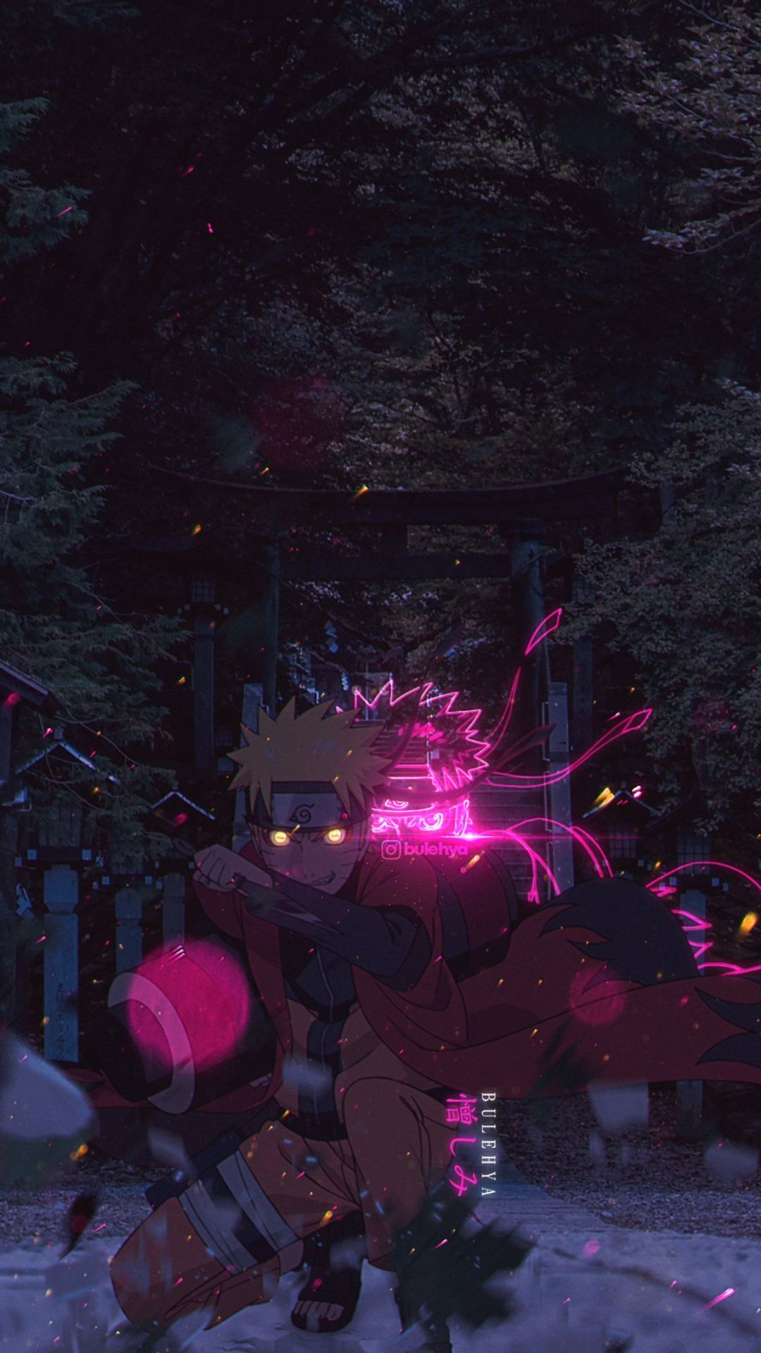 Purple Naruto Aesthetic Wallpapers Wallpaper Cave