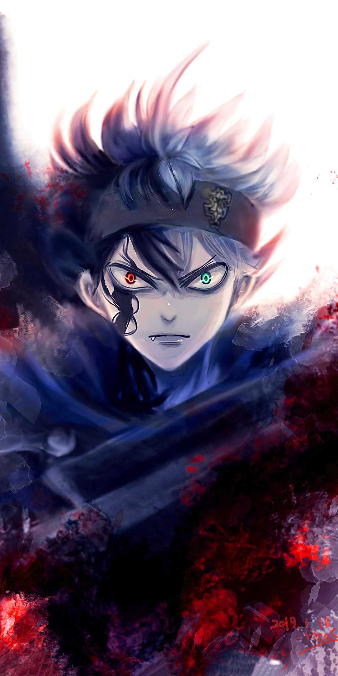 Black Clover Asta iPhone Wallpapers Wallpaper Cave
