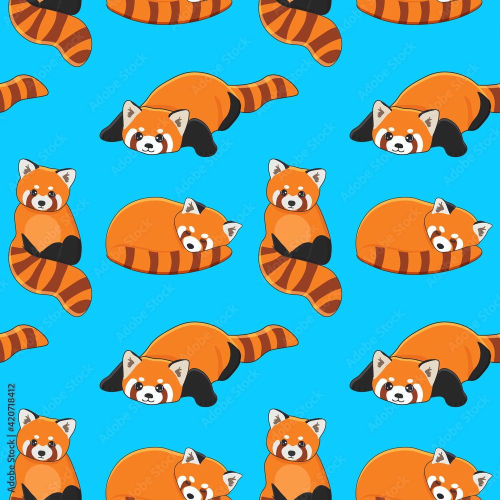 Cartoon Red Panda Wallpapers Wallpaper Cave