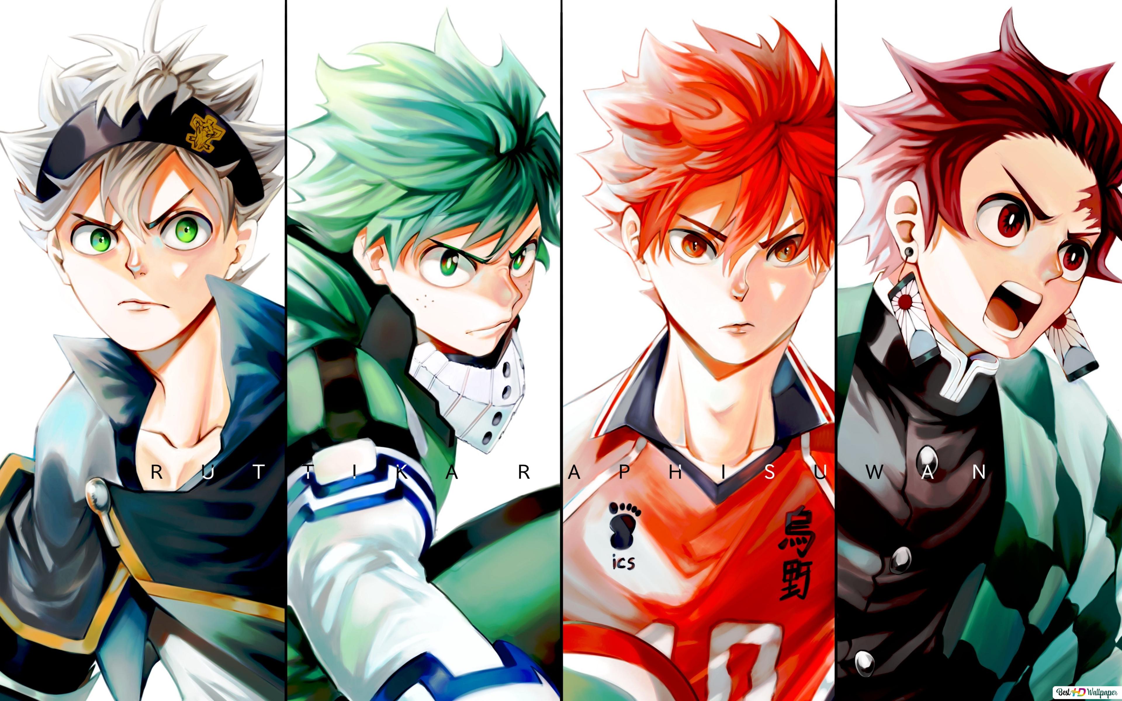 Anime Collab Wallpapers Wallpaper Cave