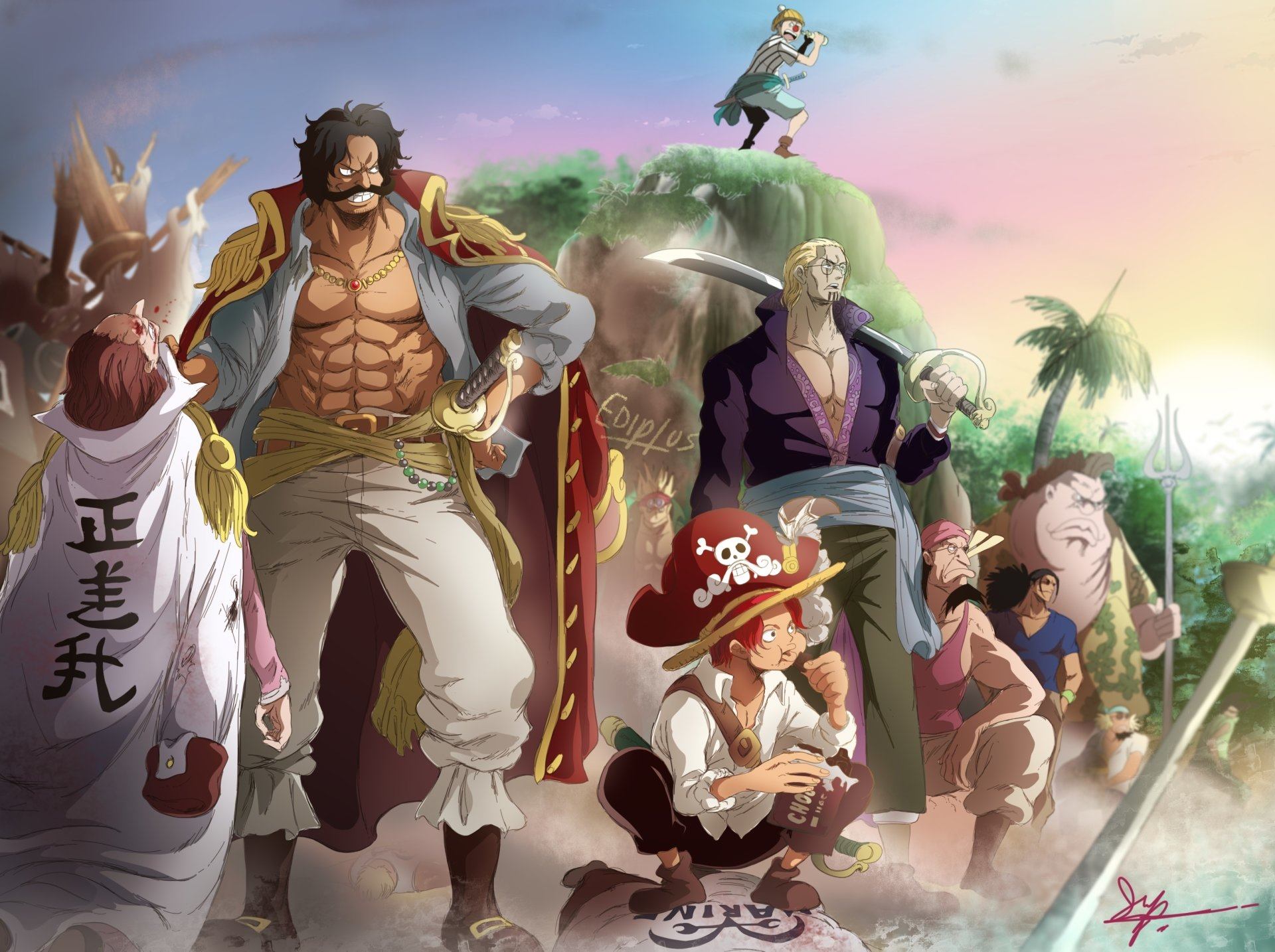 One Piece Joy Boy Wallpapers Wallpaper Cave