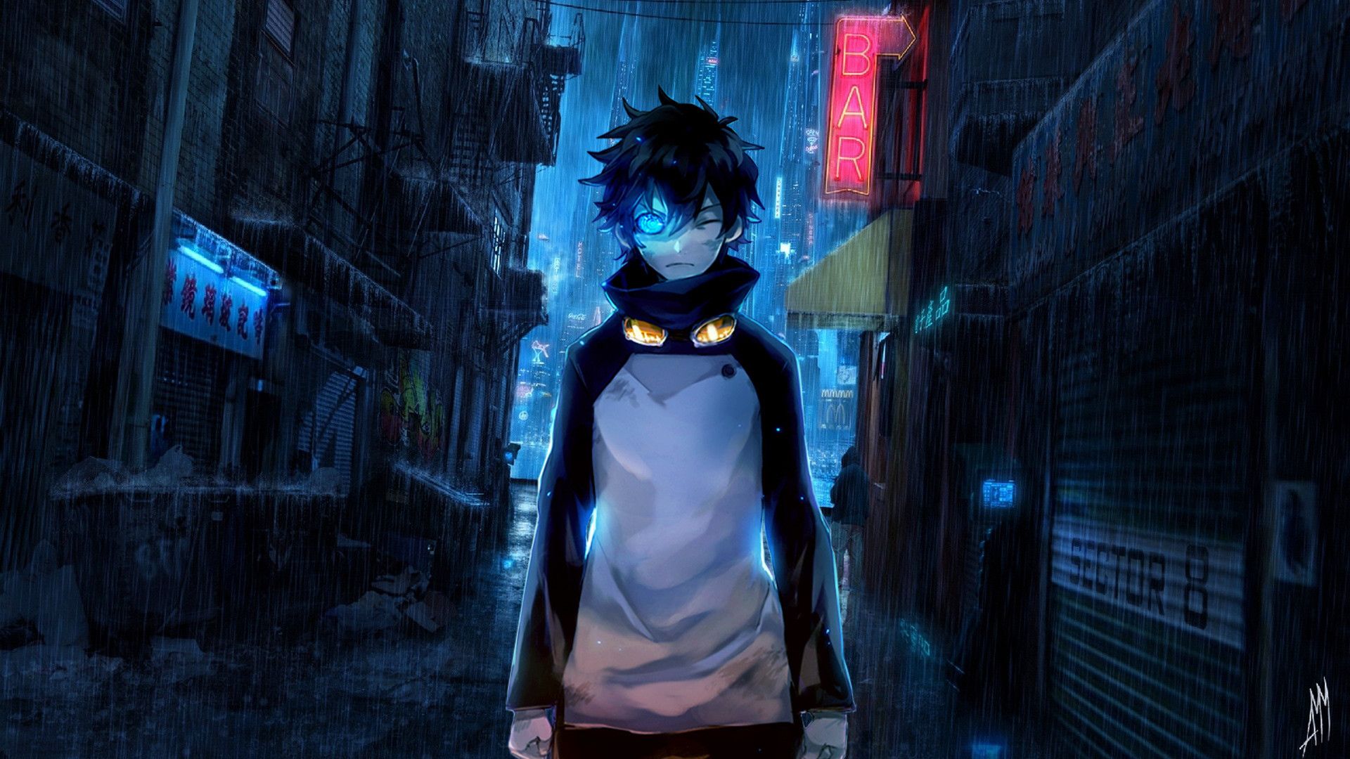 Anime Boys Gamer Wallpapers Wallpaper Cave