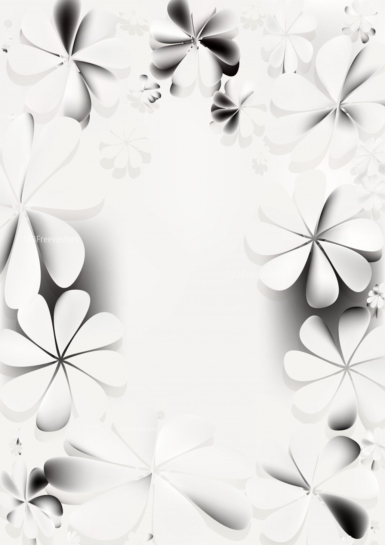 White Floral Wallpapers Wallpaper Cave