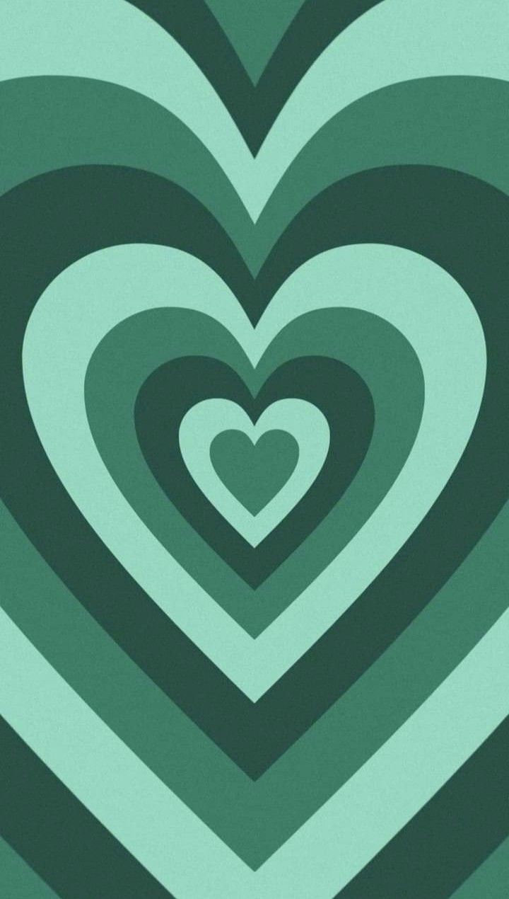 Mint Green Aesthetic Heart Wallpapers Wallpaper Cave