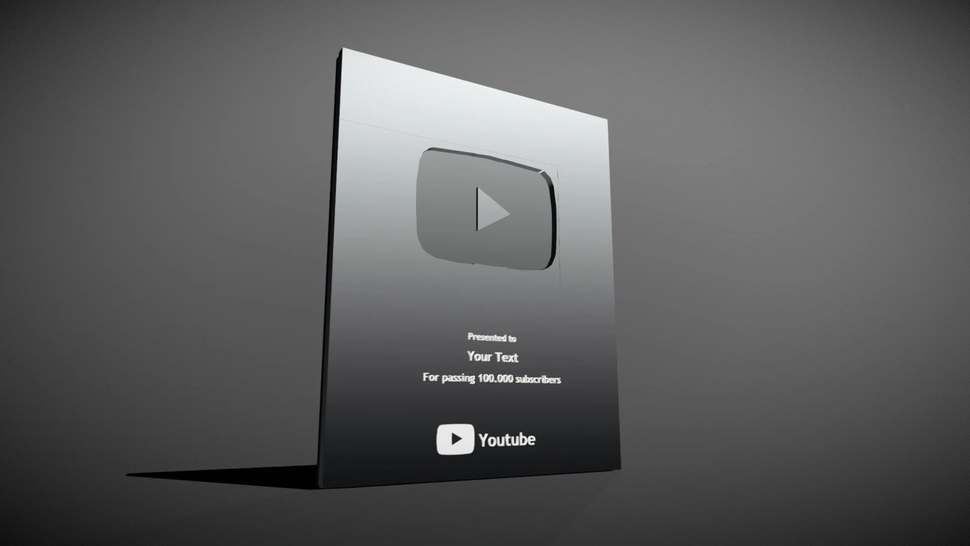 Silver Play Button Wallpapers Wallpaper Cave