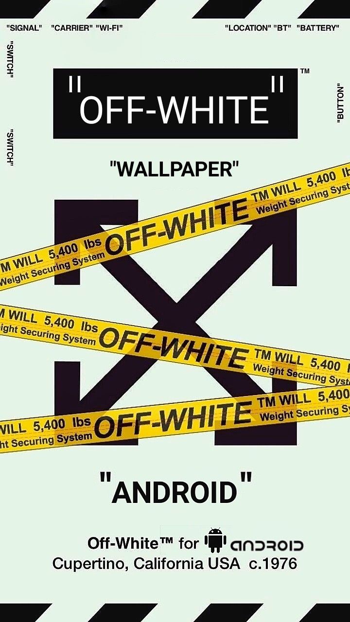 Off White Android Wallpapers Wallpaper Cave