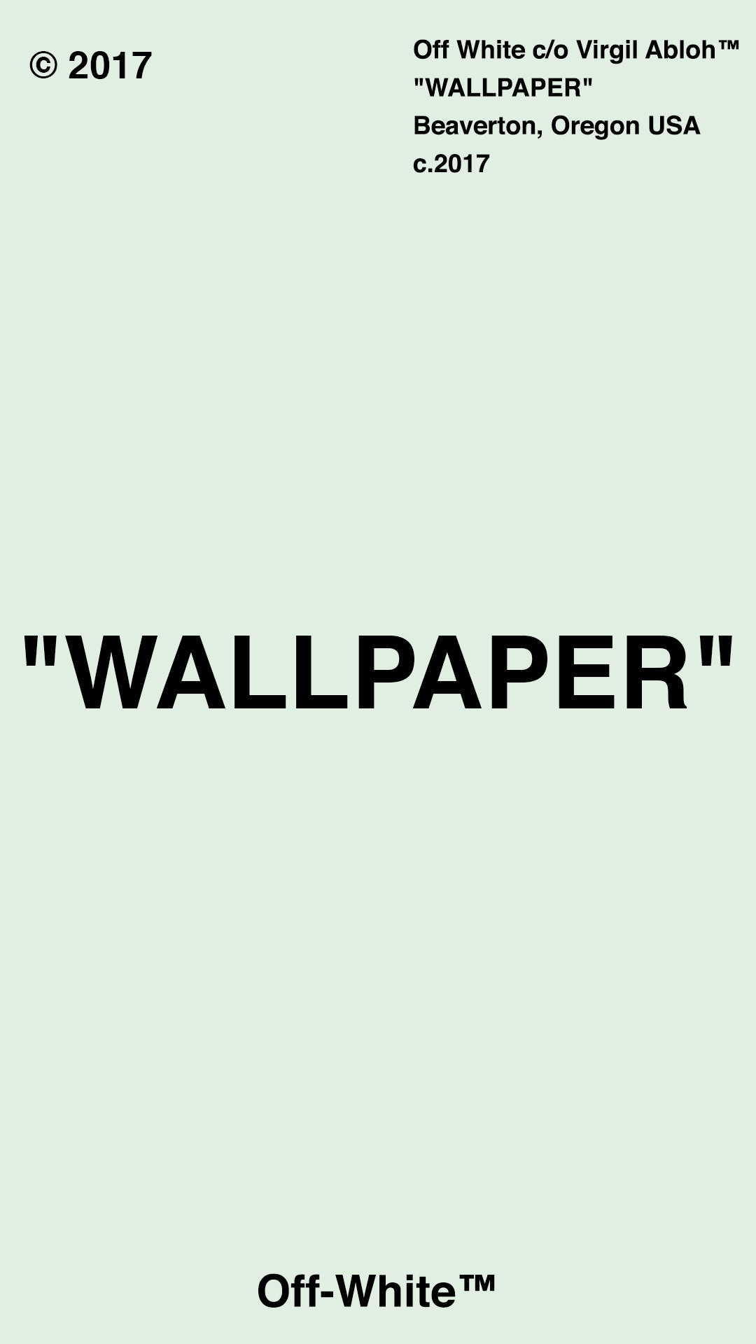 Off White Android Wallpapers Wallpaper Cave