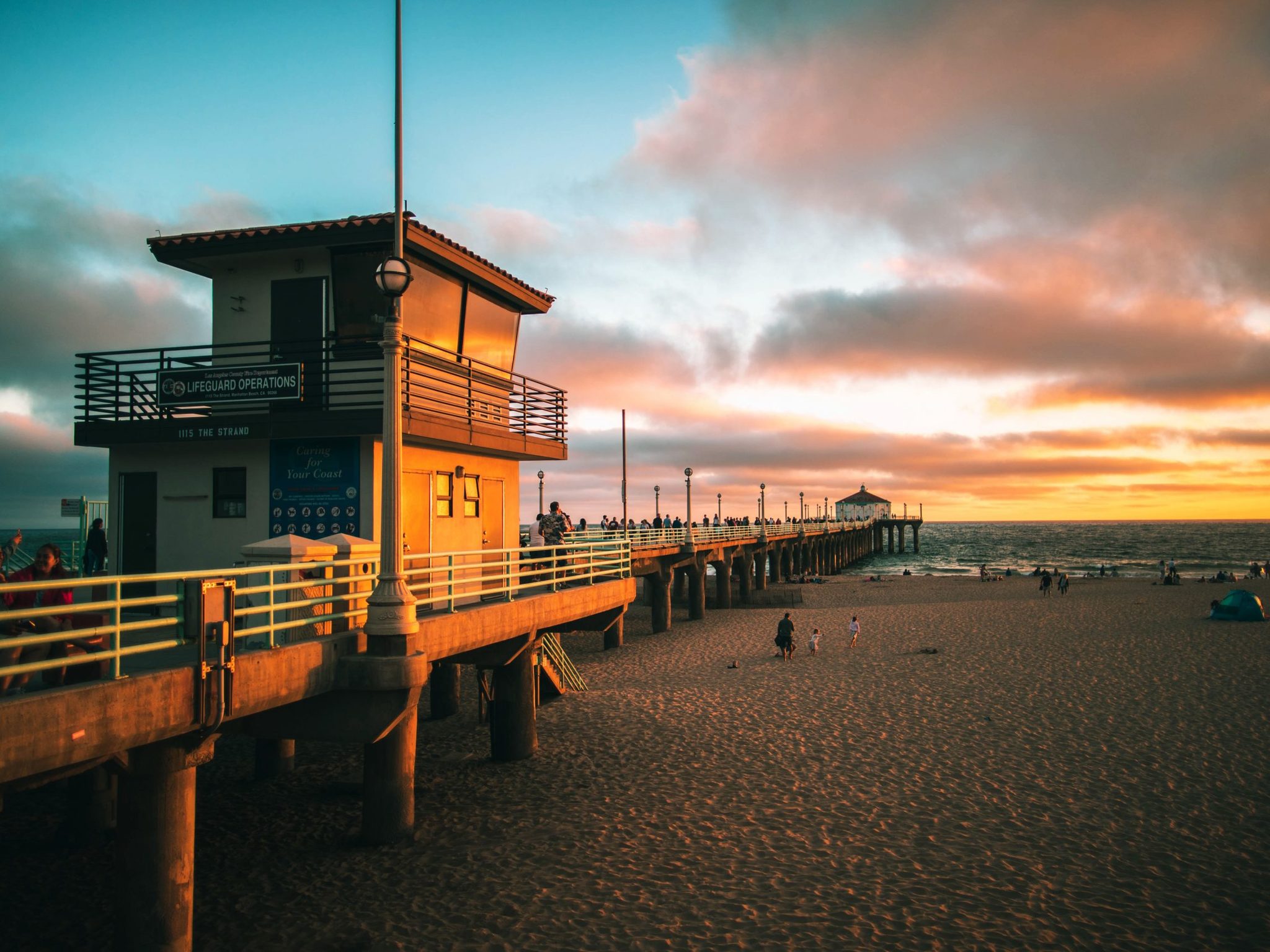Manhattan Beach Wallpapers Wallpaper Cave