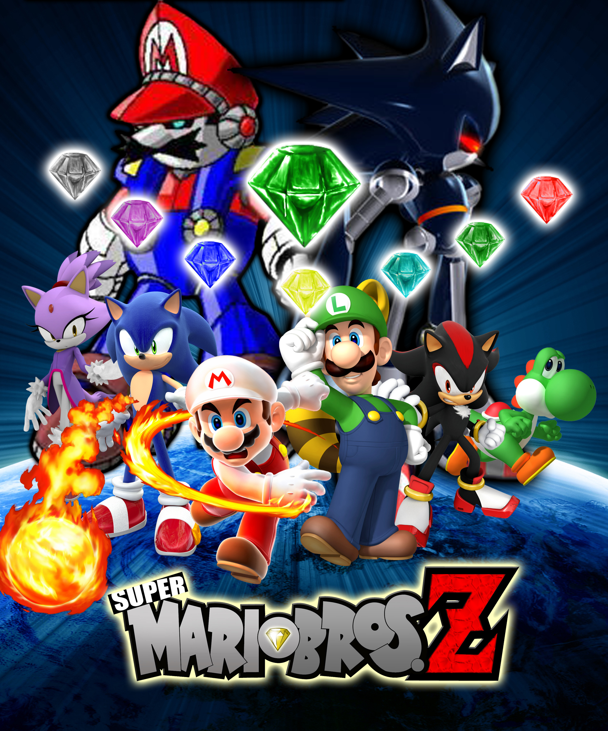 Super Mario Bros Z Wallpapers Wallpaper Cave