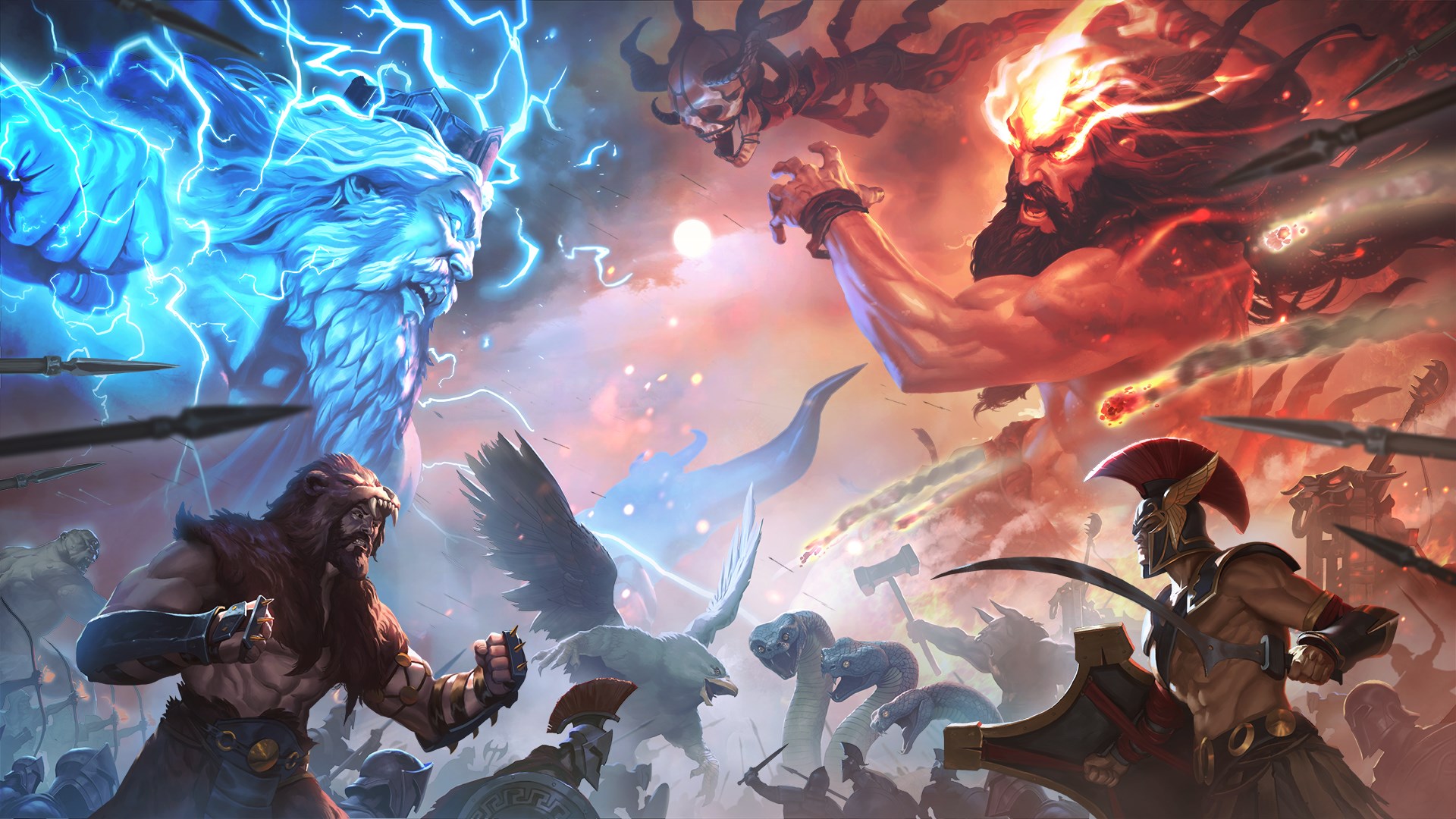 Gods Of Olympus Wallpapers Wallpaper Cave