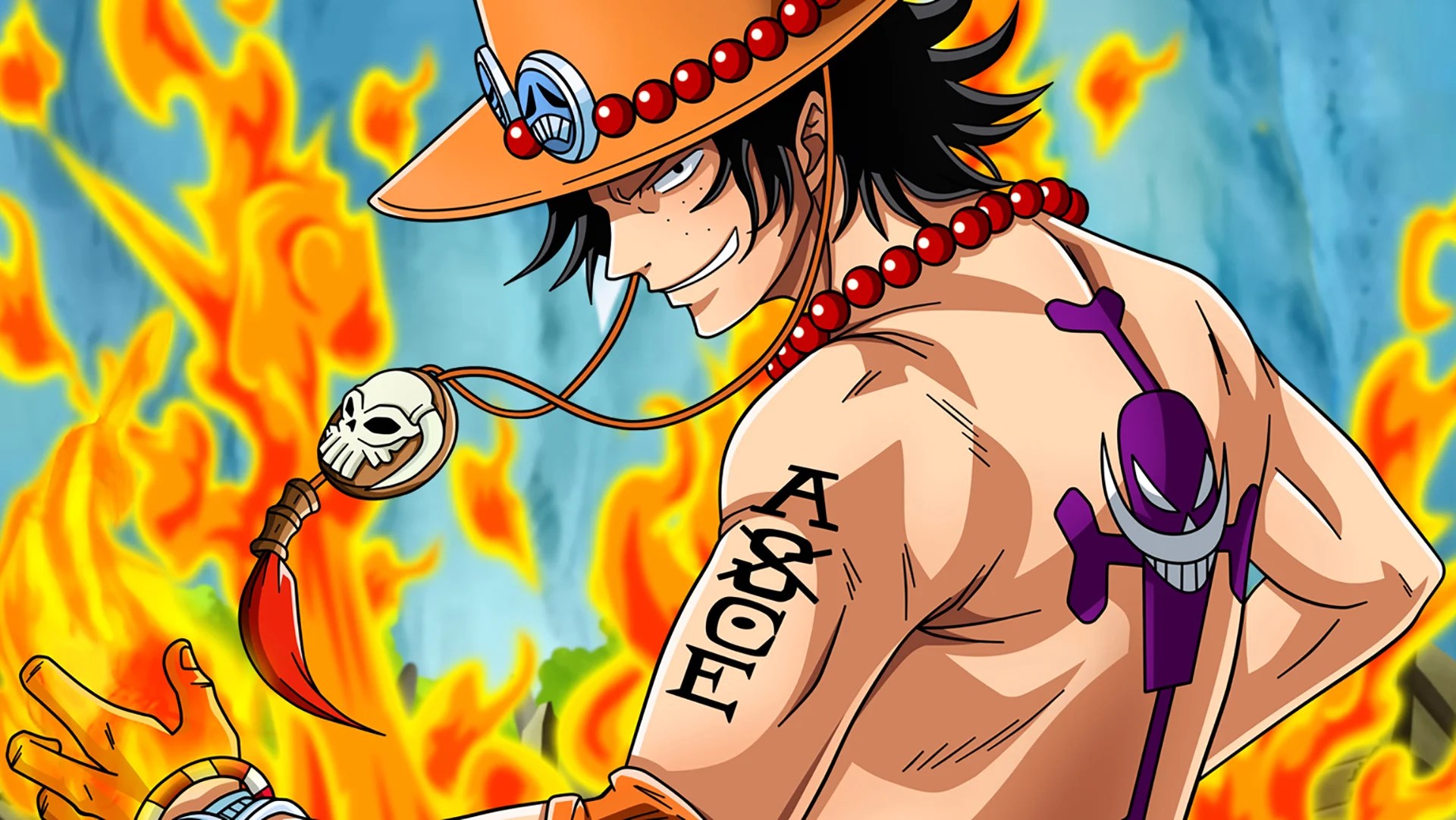 One Piece Ace Desktop Wallpapers Wallpaper Cave