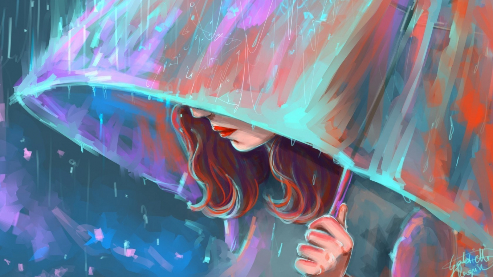 Desktop Girl Art Wallpapers Wallpaper Cave