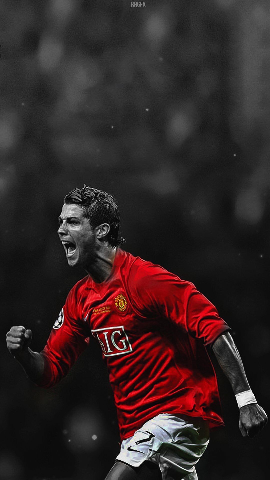 Cristiano Ronaldo Man United Wallpapers Wallpaper Cave