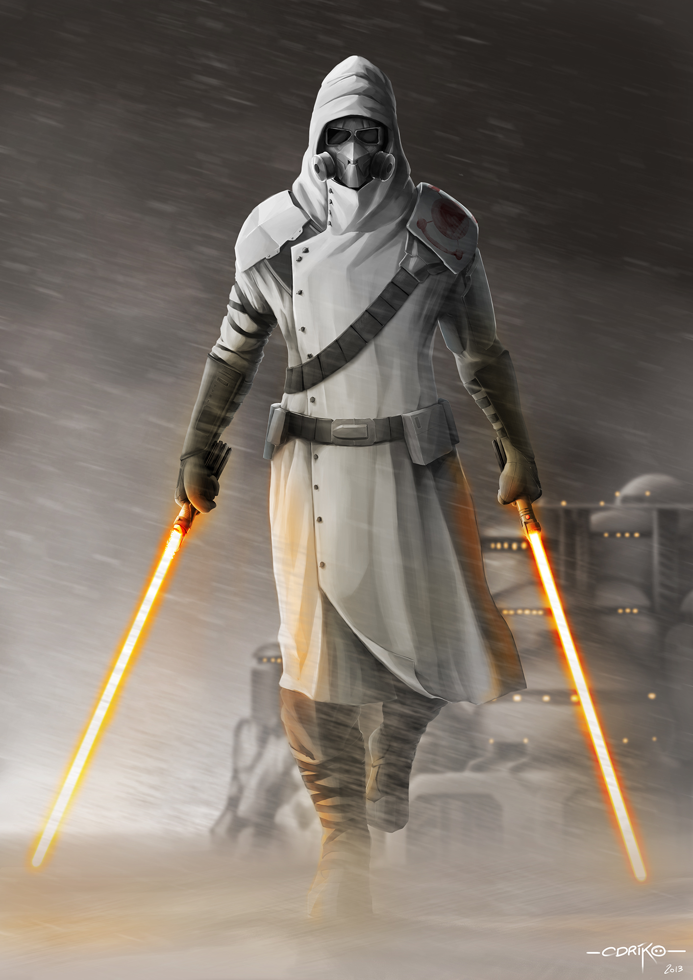 Gray Jedi Wallpaper