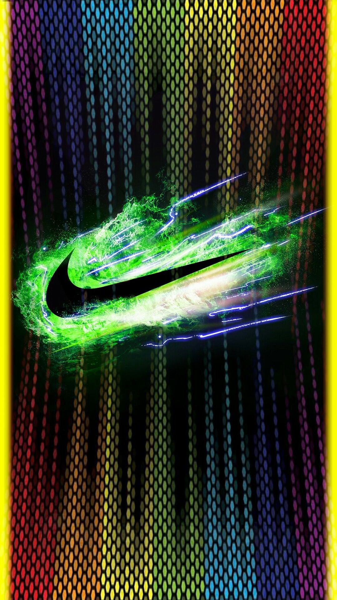 Cool Neon Nike Wallpapers Wallpaper Cave