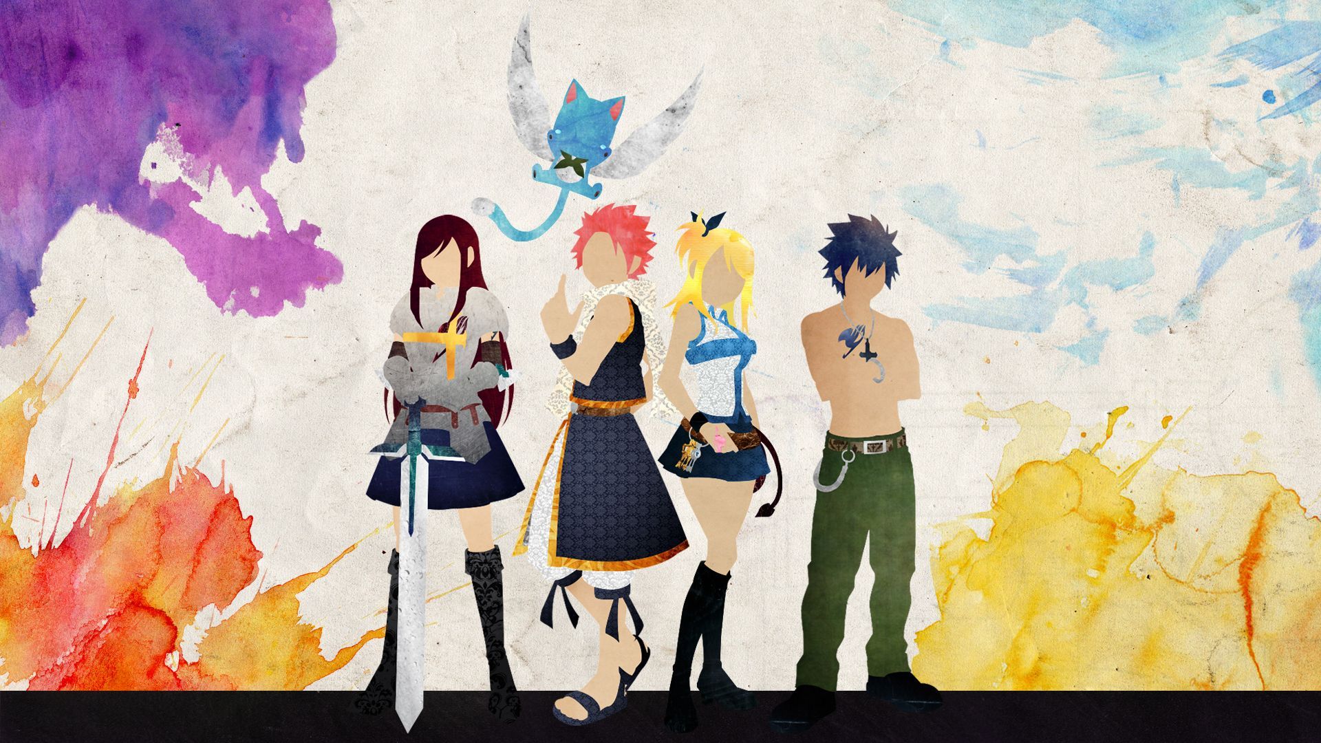 Fairy Tail Aesthetic Wallpapers Wallpaper Cave