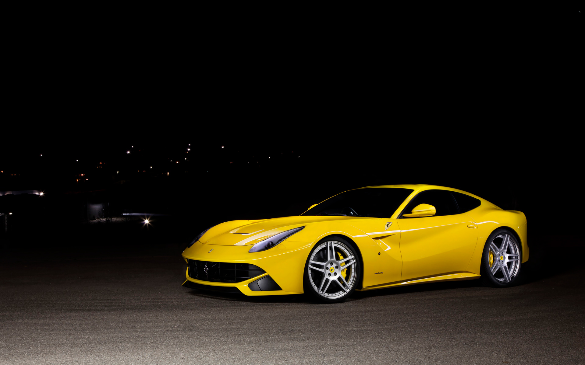 Ferrari Yellow Wallpapers Wallpaper Cave