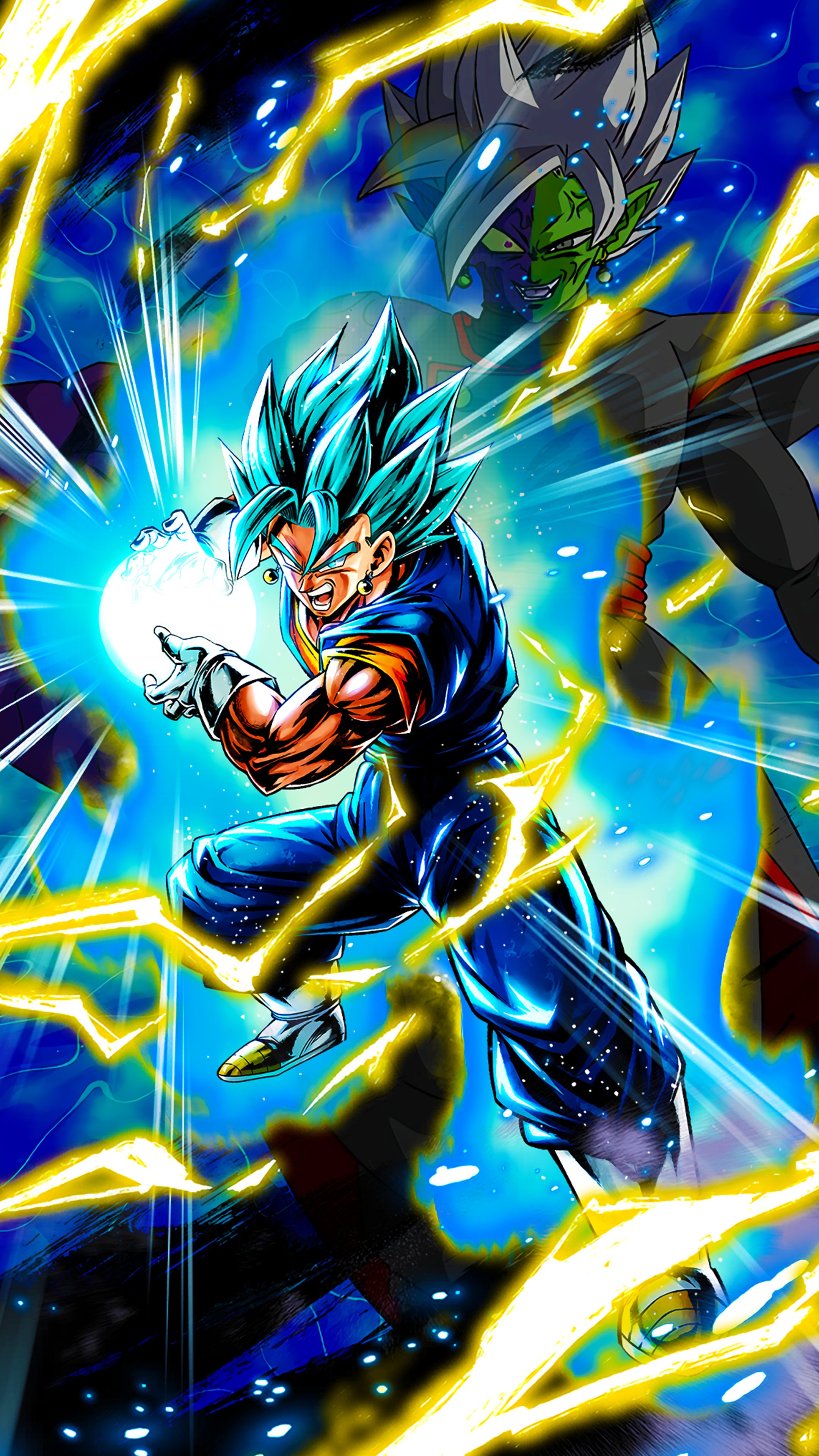 Vegito Super Saiyan Blue Wallpapers Wallpaper Cave