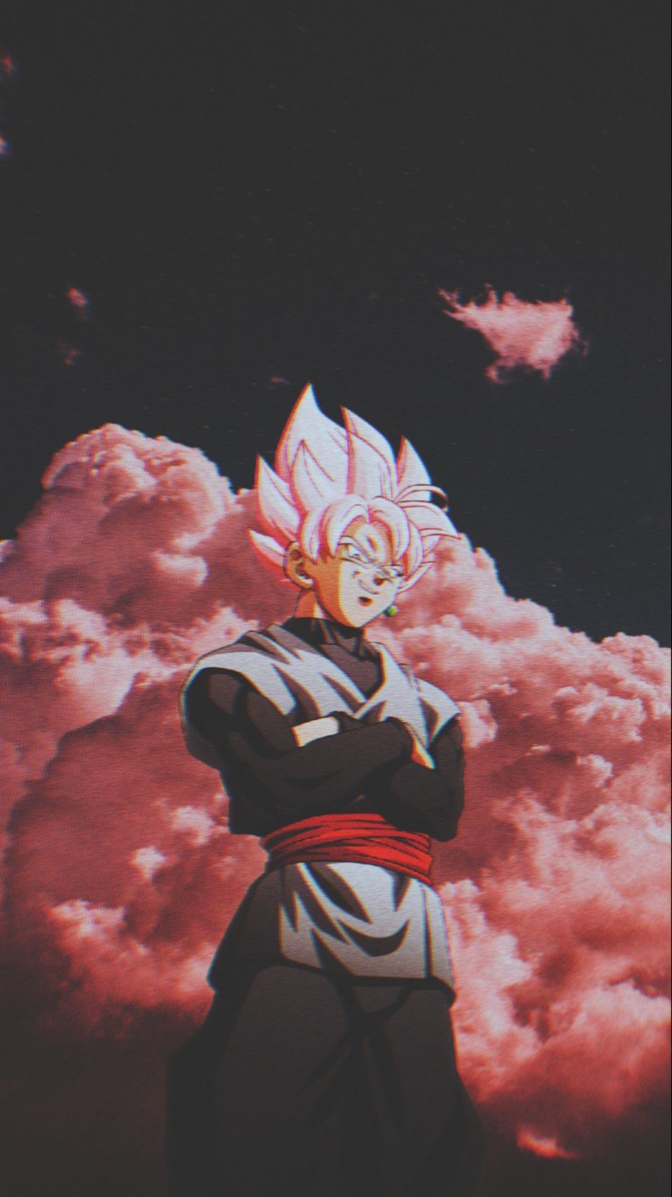 Aesthetic Black Goku Wallpapers Wallpaper Cave