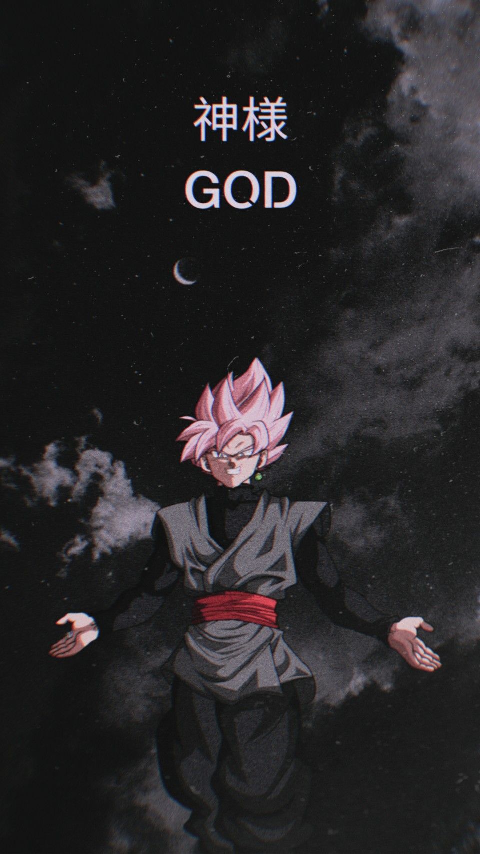 Aesthetic Black Goku Wallpapers Wallpaper Cave