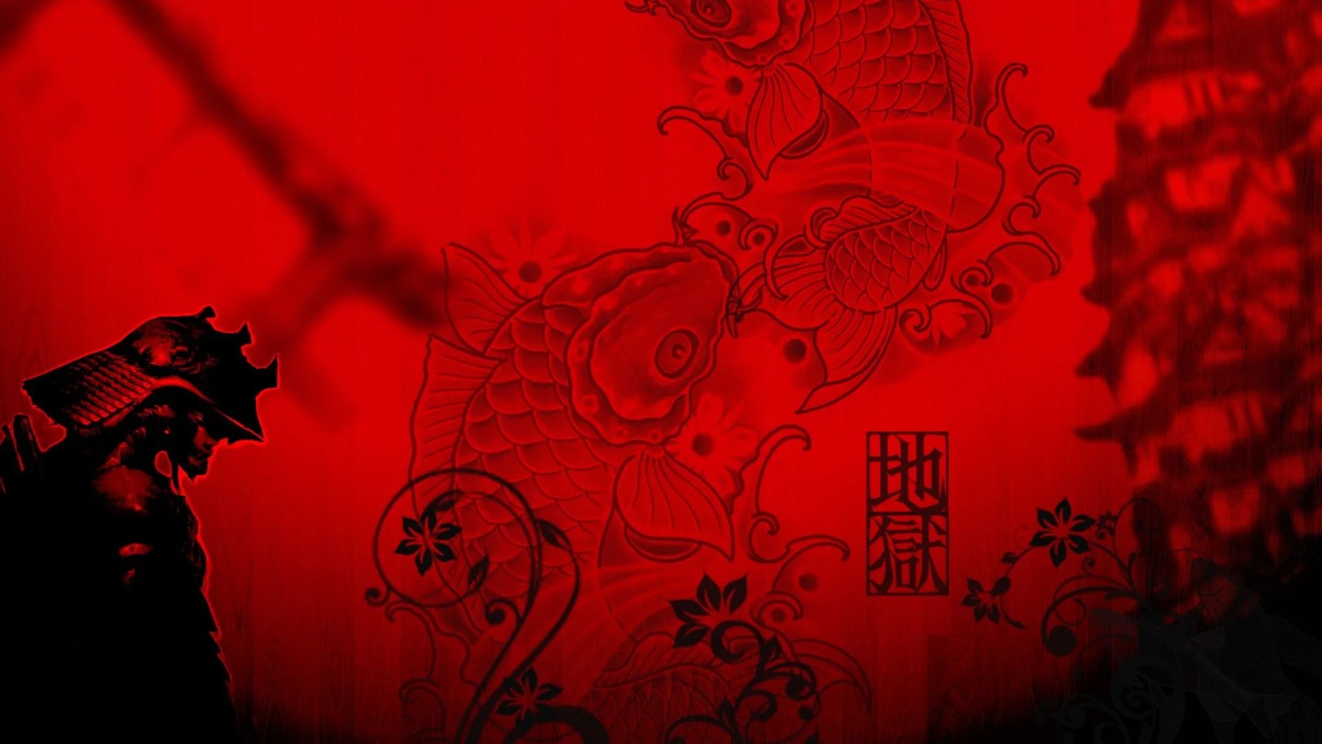 Red Samurai Desktop Wallpapers Wallpaper Cave