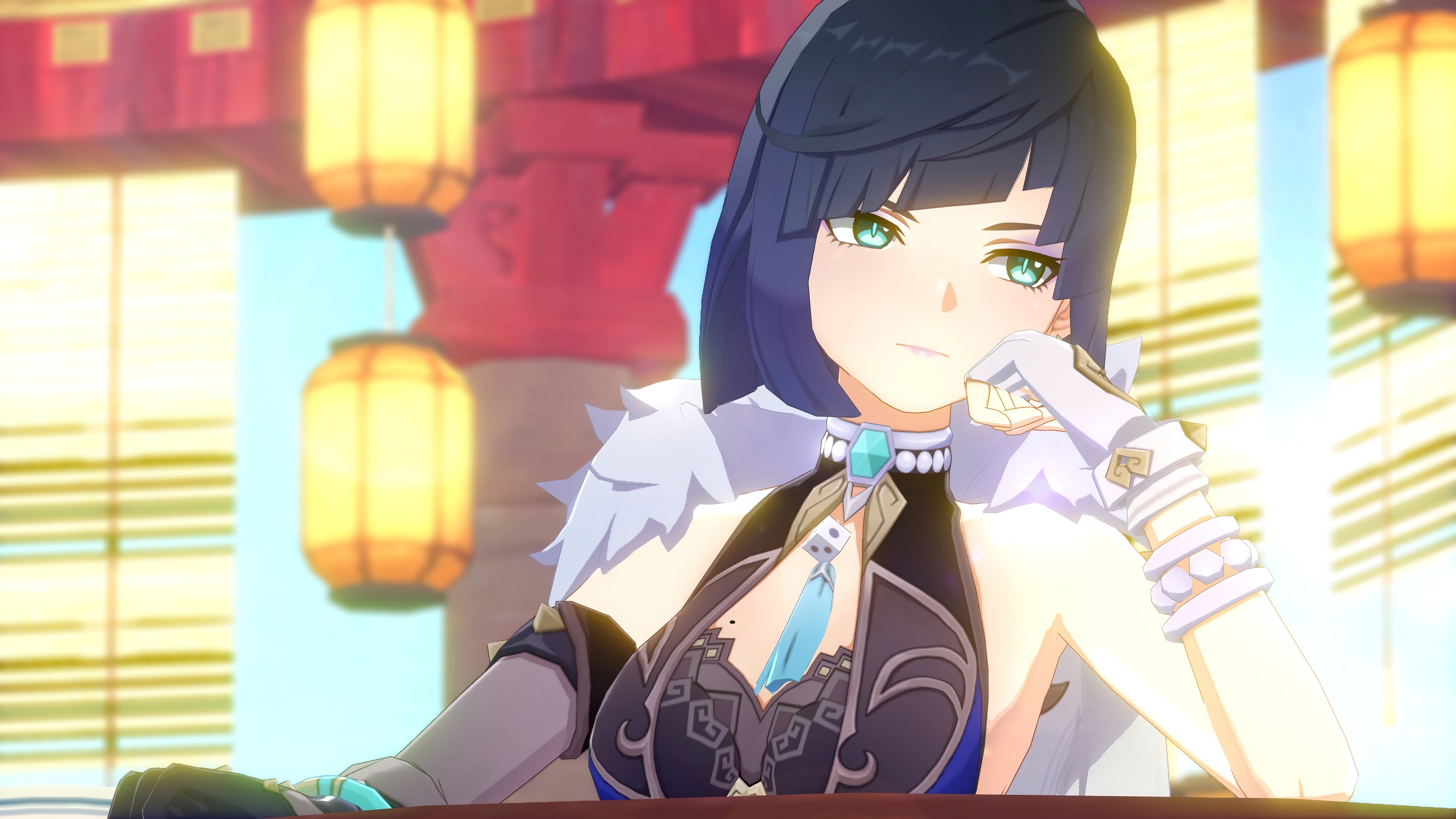 Yelan Wallpapers Wallpaper Cave