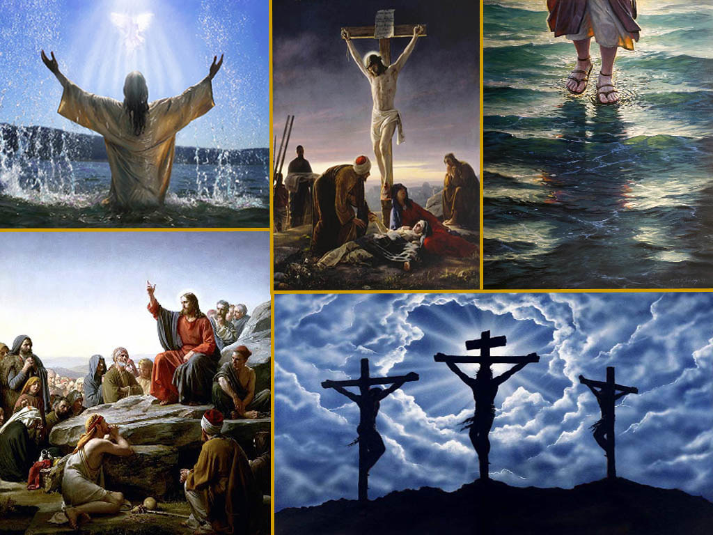 Jesus Collage Wallpapers Wallpaper Cave