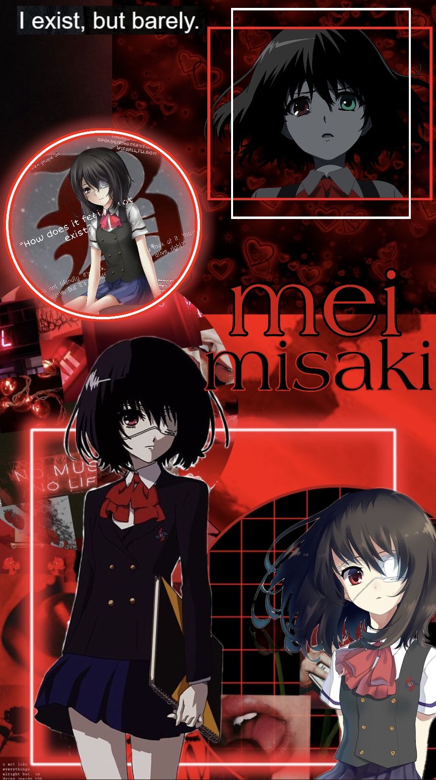 Aesthetic Red Anime Girl Wallpapers Wallpaper Cave