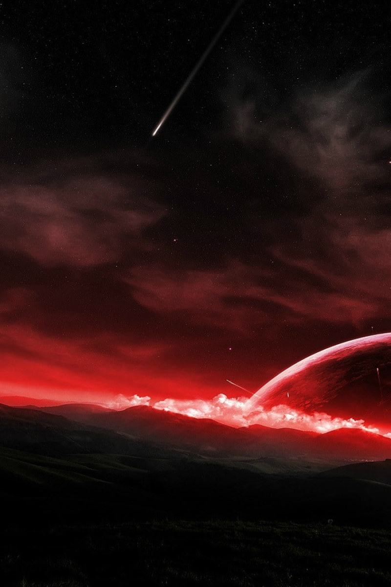 Red Scenery Wallpapers Wallpaper Cave