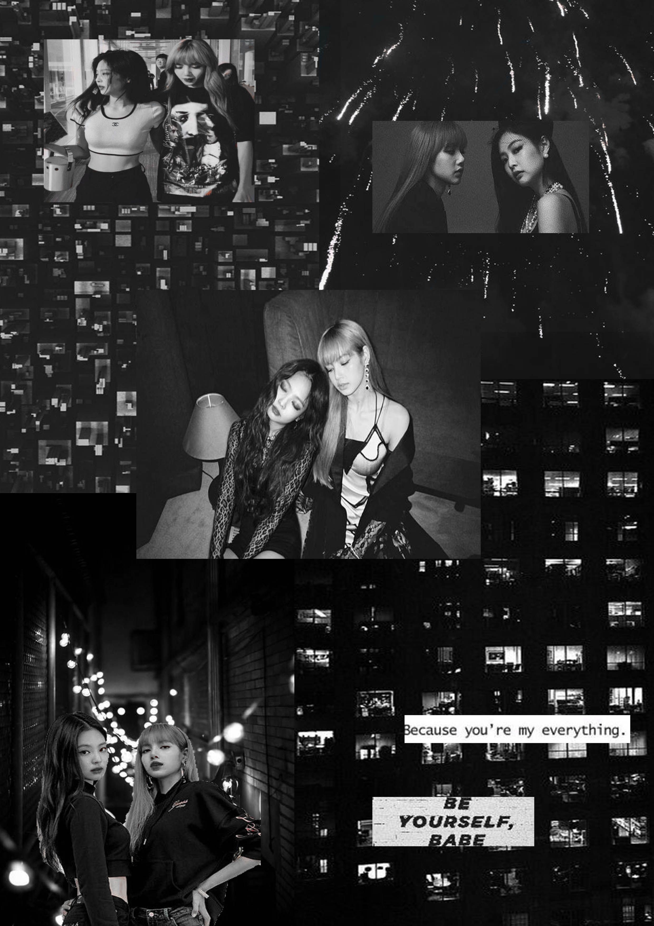 Black Aesthetic Blackpink Wallpapers Wallpaper Cave