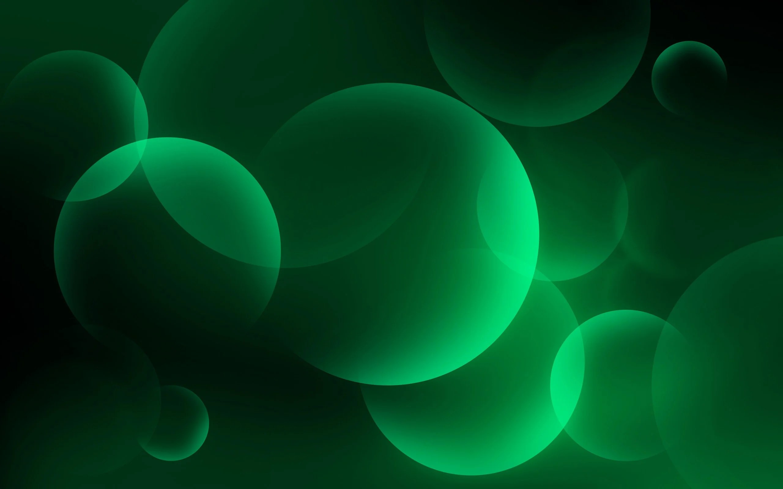 Green Bubbles Wallpapers Wallpaper Cave